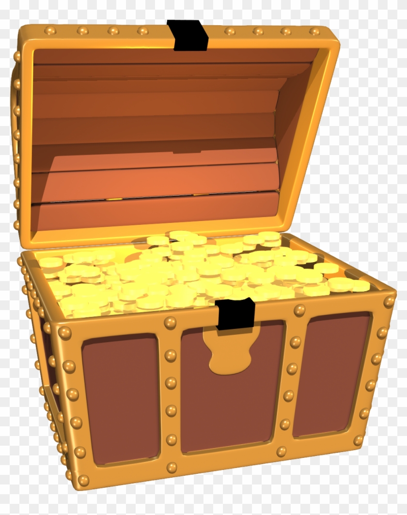 Treasure Chest Confirmation Visualization - Treasure Box Animation Png Clipart