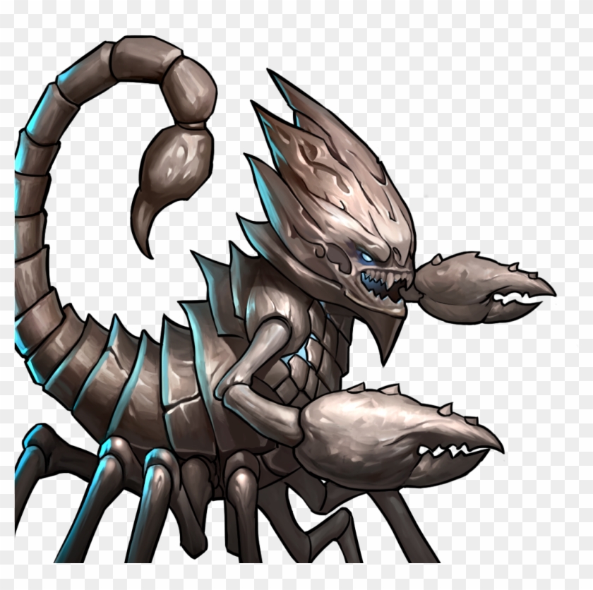 Scorpion Clipart Pixel - Bone Scorpion - Png Download #2978959