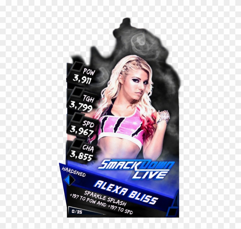 Supercard Alexabliss R10 Summerslam - Cedric Alexander Wwe Supercard Clipart #2979664