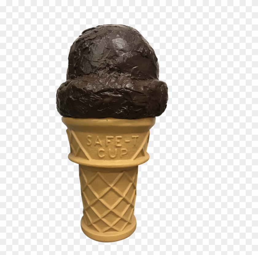 Chocolate Ice Cream Cone - Pink Ice Cream Clipart