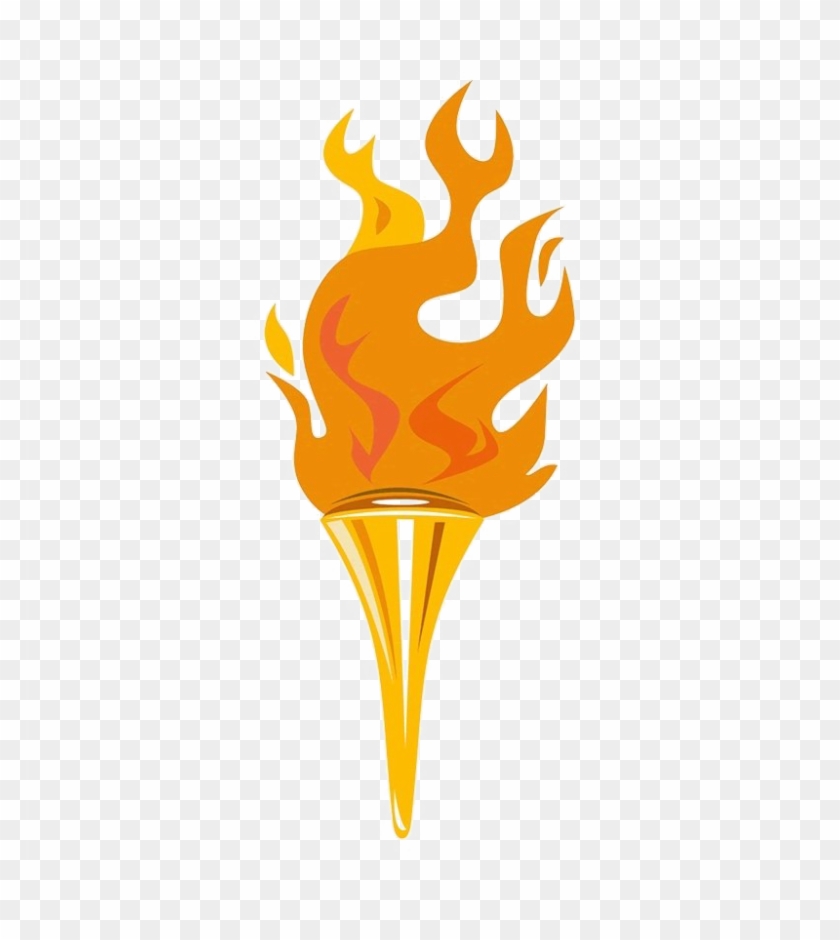 Olympic Torch Png Image - Olympic Torch Clipart #2979887