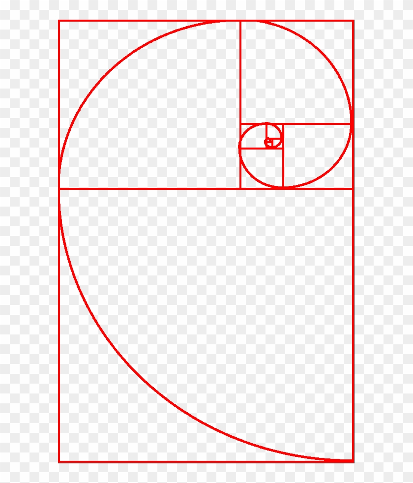 Ratio Overlays V - Fibonacci Spiral Clipart