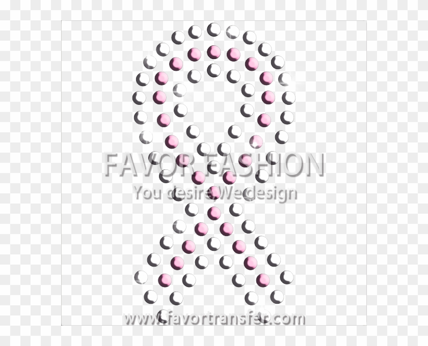 Pink Ribbon Breast Cancer Awareness Products Iron On - Graphic Design Clipart #2980196