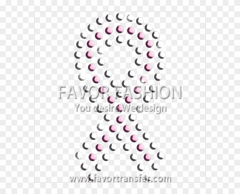 Pink Ribbon Breast Cancer Awareness Products Iron On - Graphic Design Clipart
