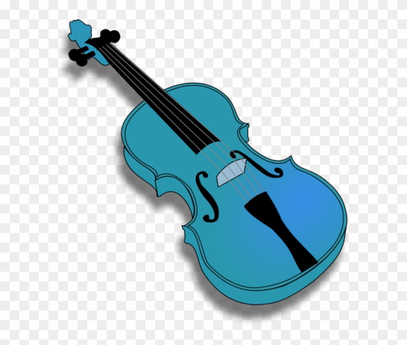 Violin With No Strings Vector Clip Art - Letter V For Violin - Png Download