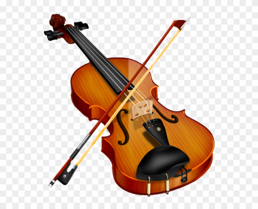Violin Png Free Download - Musical Instruments Images With Name Clipart #2981685