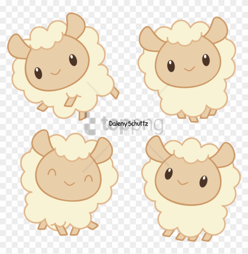 Free Png Cute Sheep Png Png Image With Transparent - Cute Chibi Sheep Clipart #2982492