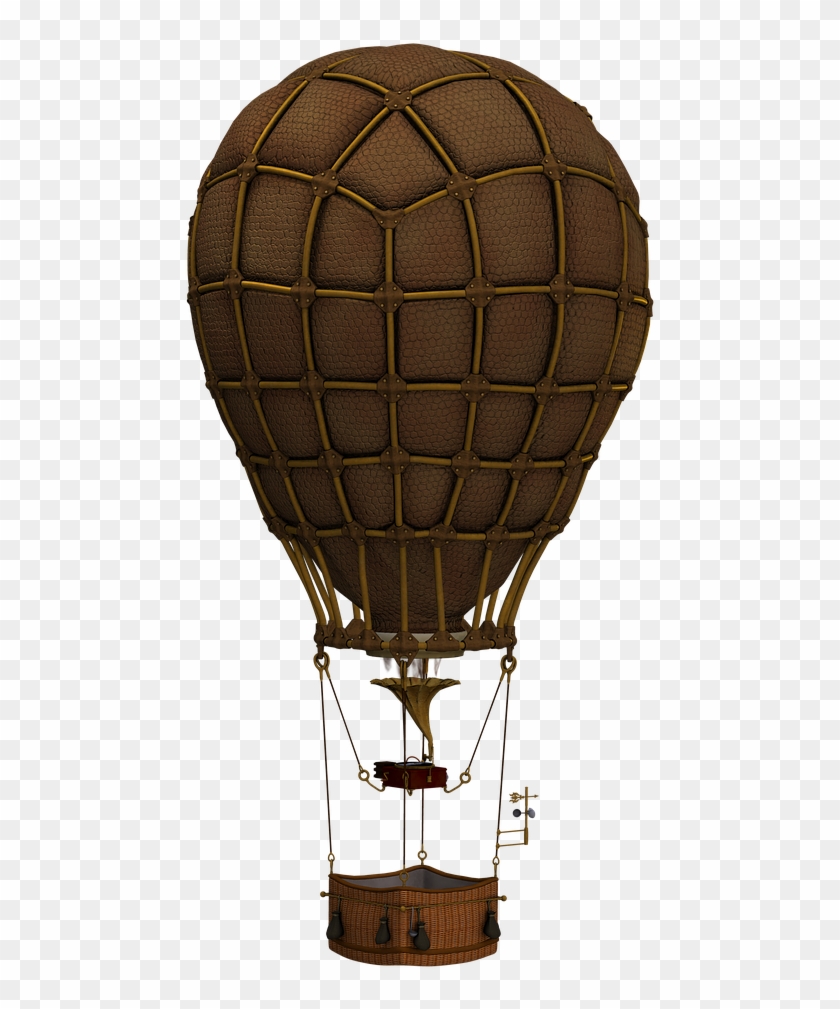Hot Air Balloon Aircraft Balloon Png Image - Air Balloon Vintage Png Clipart #2982533