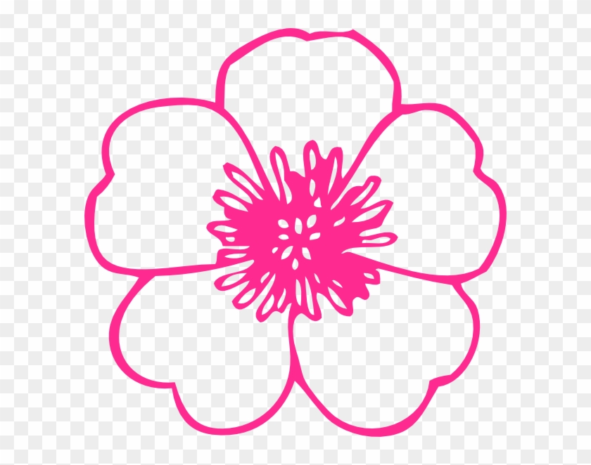 Flower Svg Clip Arts 600 X 582 Px - Flower Clip Art Free - Png Download