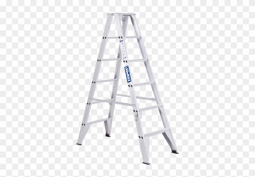Aluminium Double Sided Step Ladder, Arca Timur, Ladamax - Ladder Stihl Clipart #2982824
