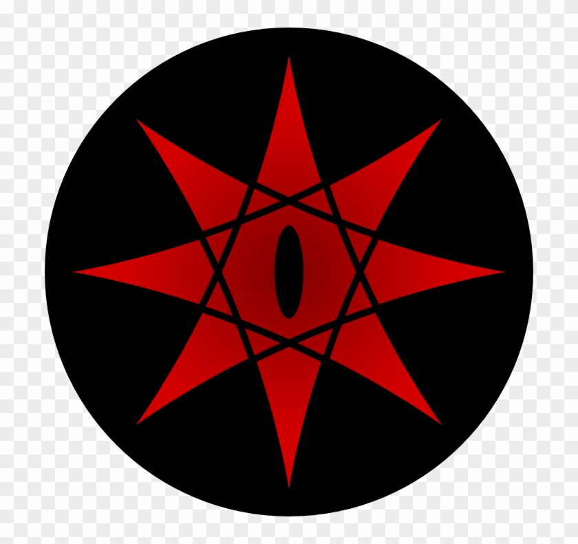 Rinji's Updated Mangekyo Sharingan - Circle Clipart