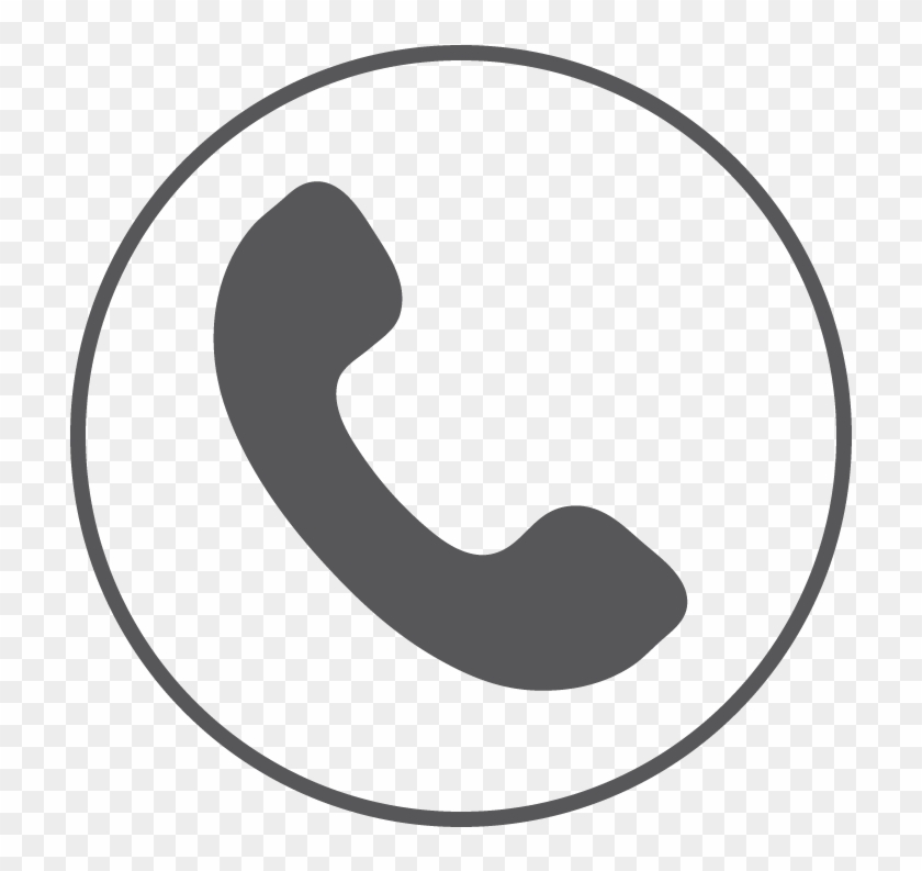 Logo Phone Png Transparent - Circle Clipart #2983330