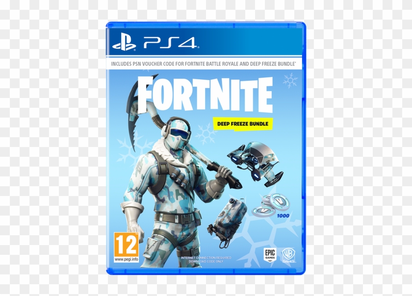 Win A Fortnite Deep Freeze Bundle Game - Fortnite Deep Freeze Bundle Ps4 Clipart