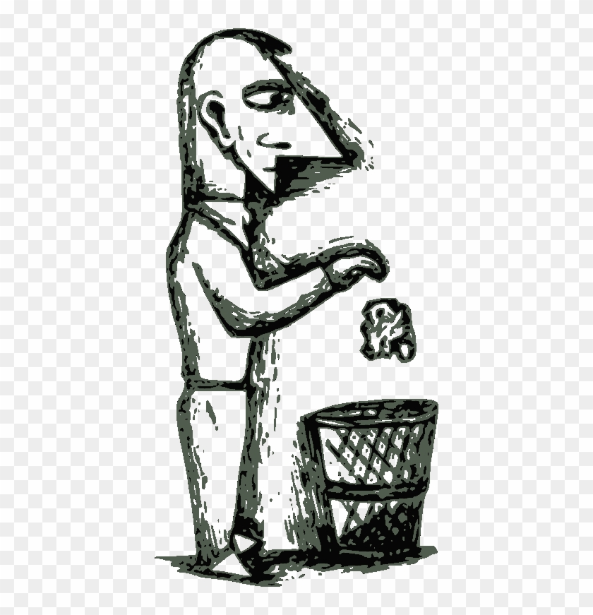 Input Throw Out Trash Clipart