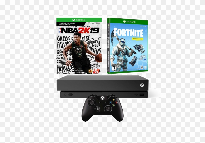 B07l3dd72r Main Xbox One Fortnite Bundle Clipart 2983587 Pikpng