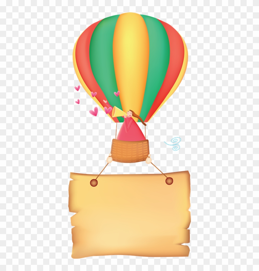 Globos Aerostaticos Buscar Con Google Acuarelas Para - Air Balloons Cartoon Frame Clipart #2983799