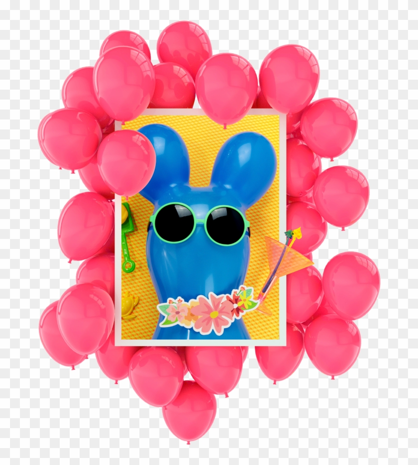 Globos De Colores - Balloon Clipart #2983941