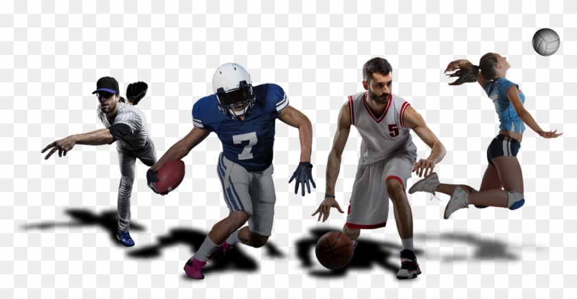 About Us - Sports Athletes Background Hd Clipart
