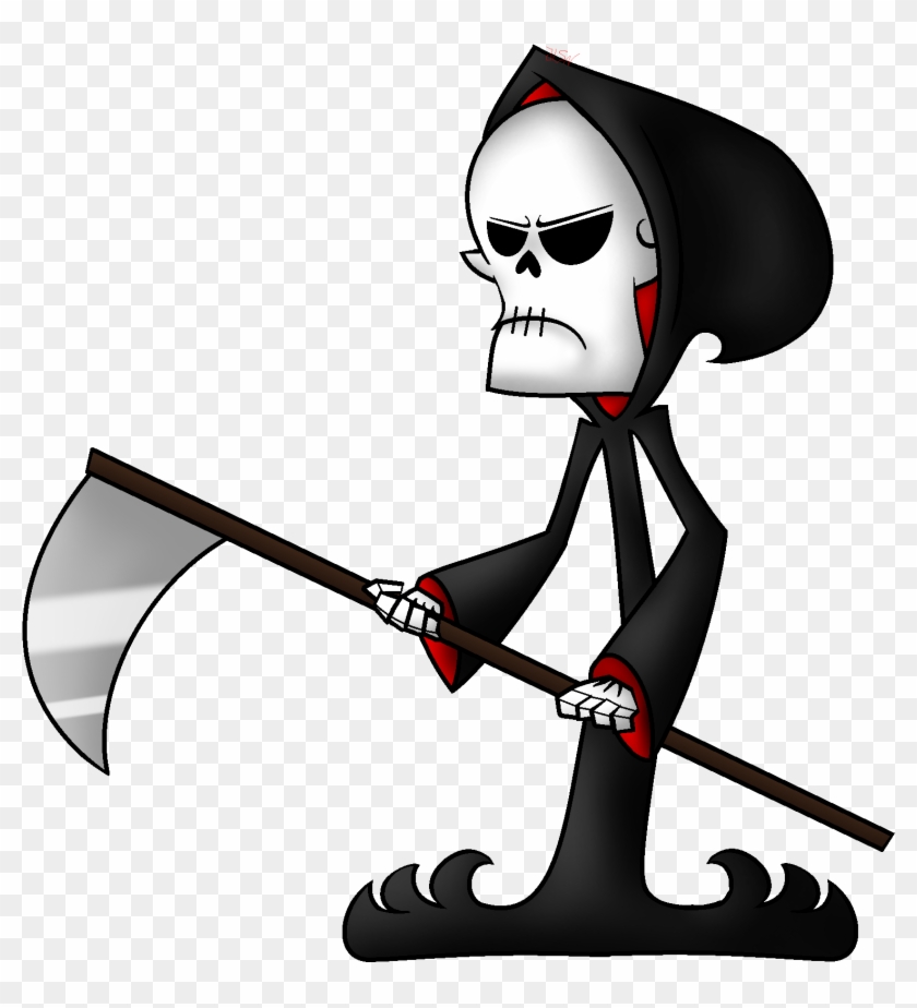 Death Cartoon Network - Grim Reaper Cartoon Png Clipart #2984349