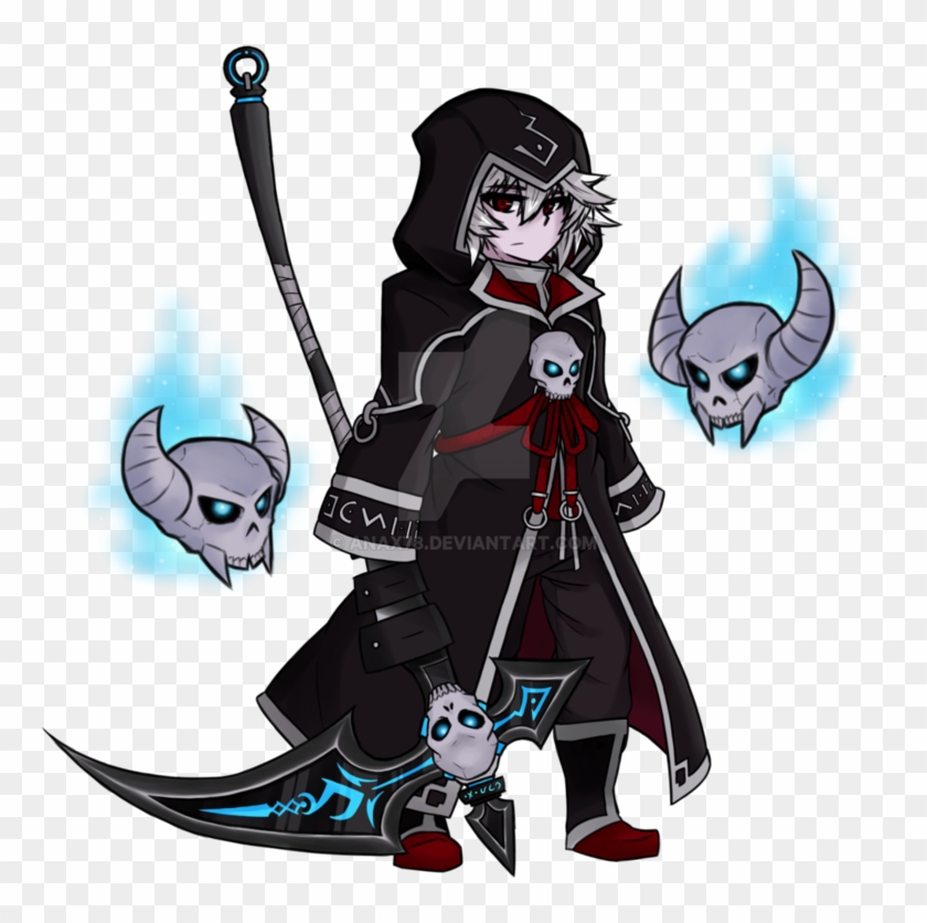 Chains Drawing Grim Reaper - Fanart Darksiders Anime Death Clipart