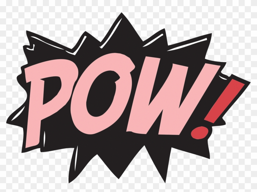 Pow Png - Pink Pow Png Clipart
