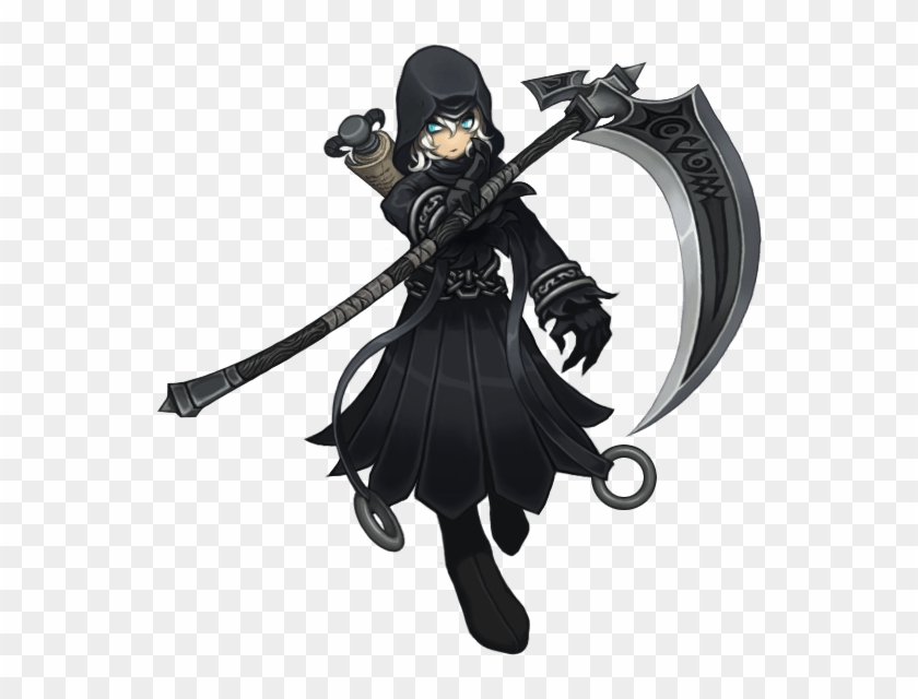 Q - Evil Ghost - Grim Reaper Lost Saga Clipart