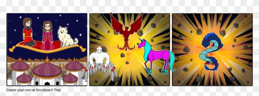 Pow Pow Pow Ow - Comics On How Stars Formed Clipart