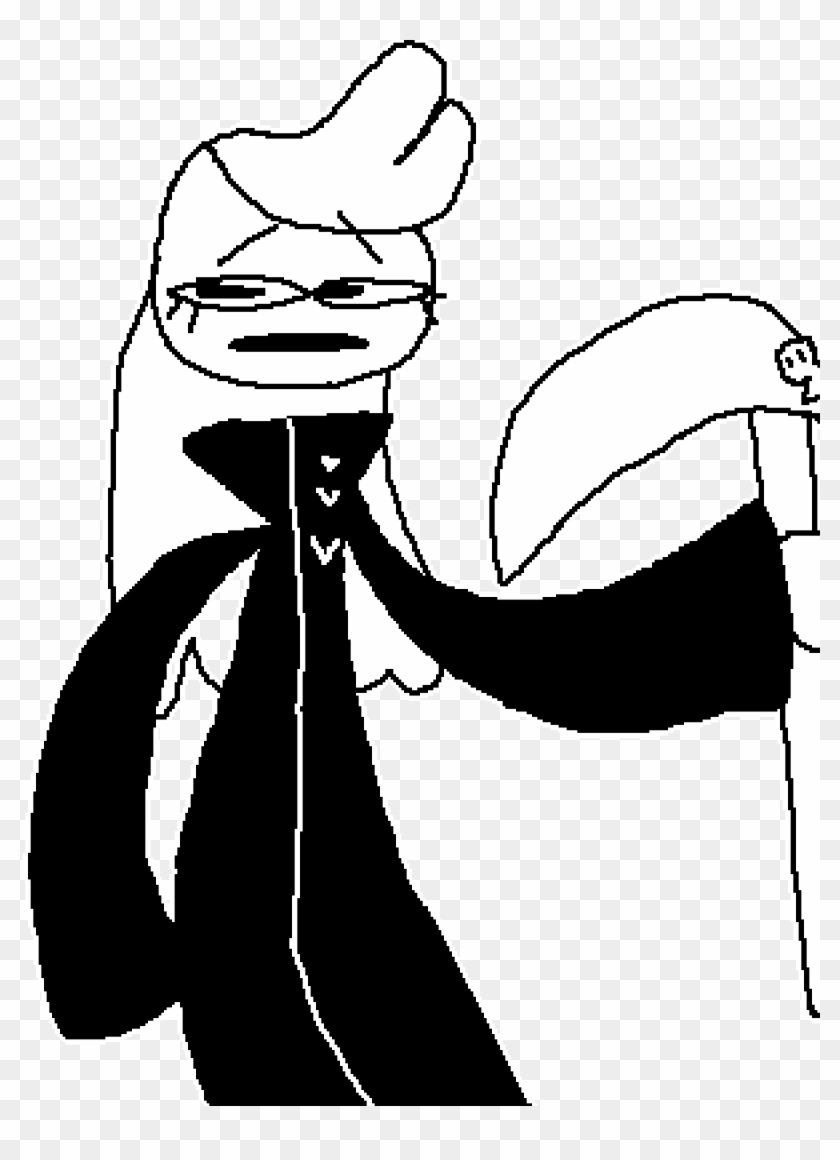 The Grim Reaper Herself - Cartoon Clipart