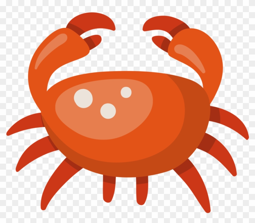Red Crab Png - Crab Vector Png Clipart #2984716