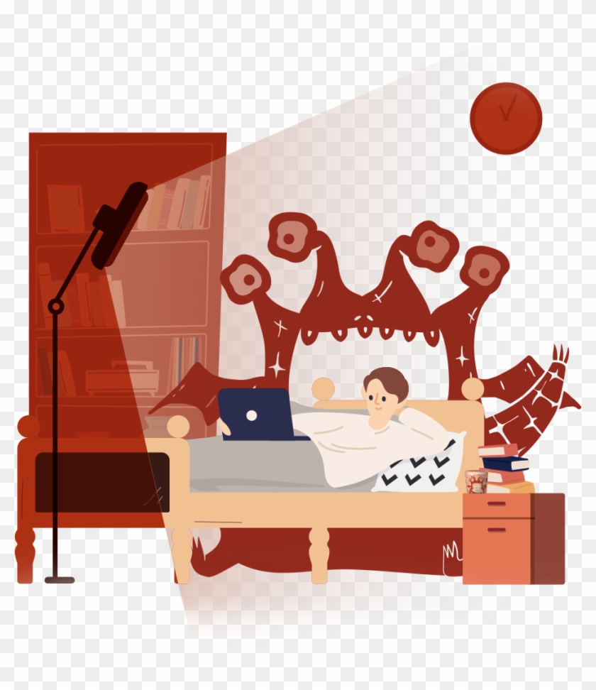 Bed And Breakfast - Interior Design Clipart #2984754