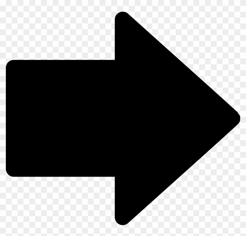 Right Simple Arrow - Simple Black Left Arrow Clipart