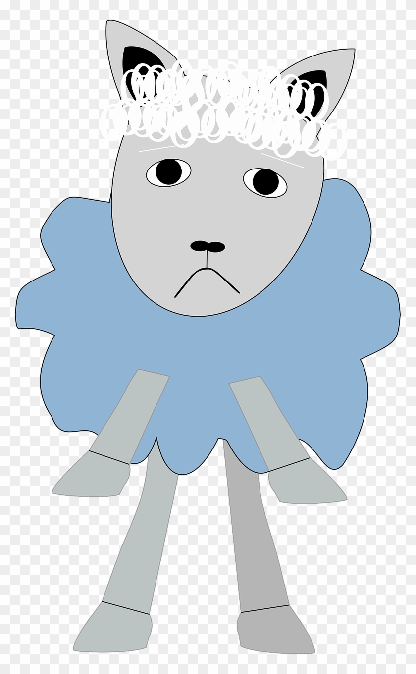 Sheep Lamb Emoji Sad Suspicious Png Image - Agnello Stilizzato Per Candela Clipart