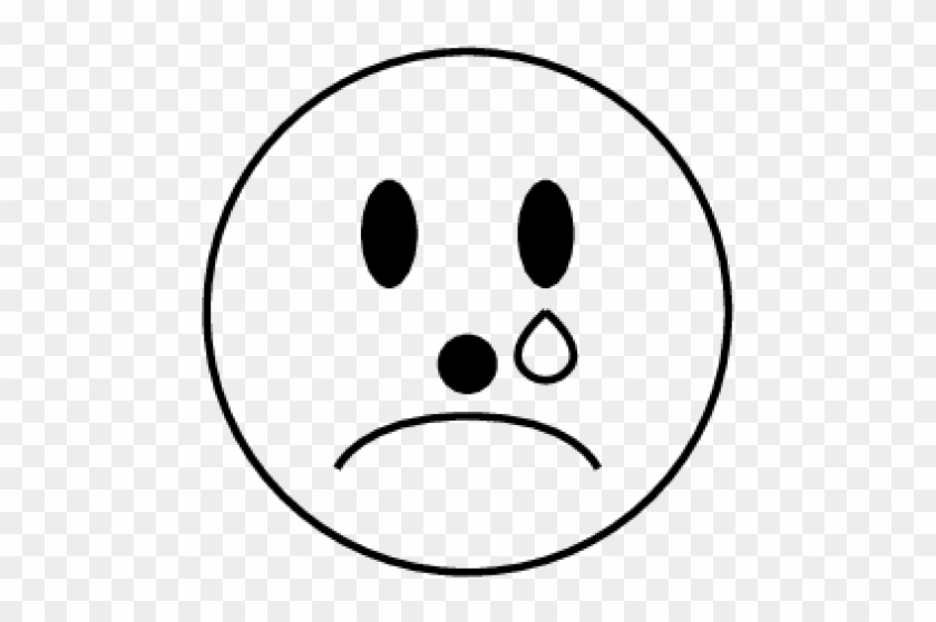 Sad Emoji Clipart Upset Sad Face Emoticons Black And White Hd