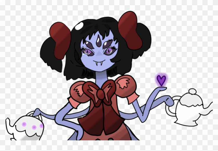 Muffet Undertale Png , Png Download - Muffet Png Clipart #2985317