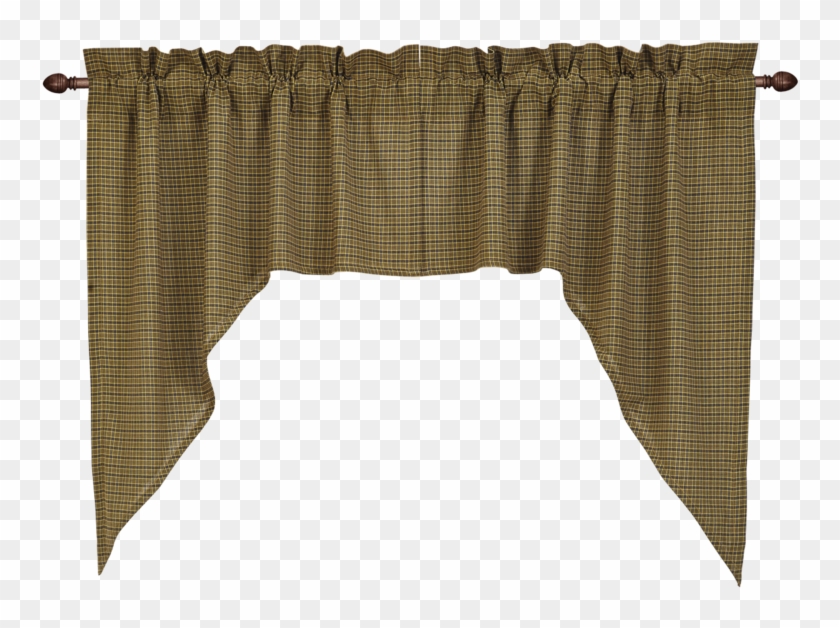 Transparent Plaid Curtain Png Clipart