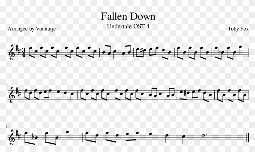 Download Undertale Sheet Music For Flute - Office Theme Trombone Clipart Pn...