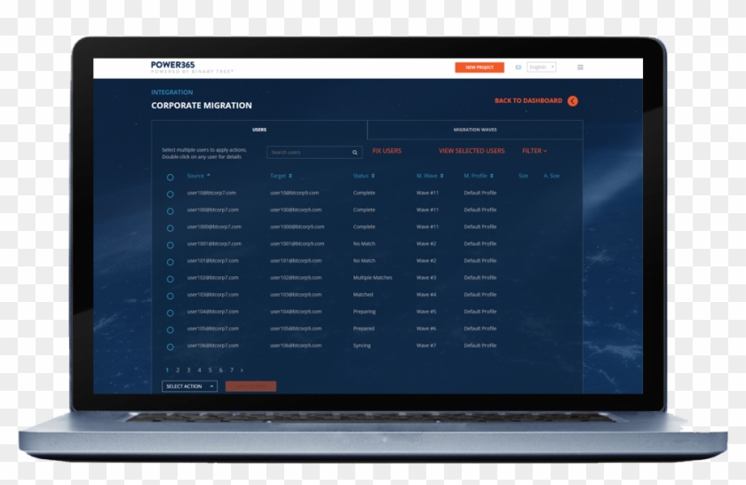 Mail Migration Laptop - Netbook Clipart
