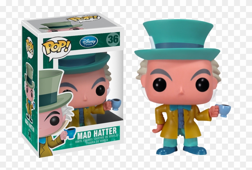 Pop Disney Alice In Wonderland Mad Hatter - Funko Pop Disney Alice In Wonderland Clipart #2985731