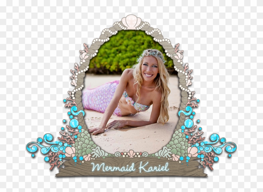 With A Lifelong Passion For Mermaids, Kariel Has Transformed - Picture Frame Clipart