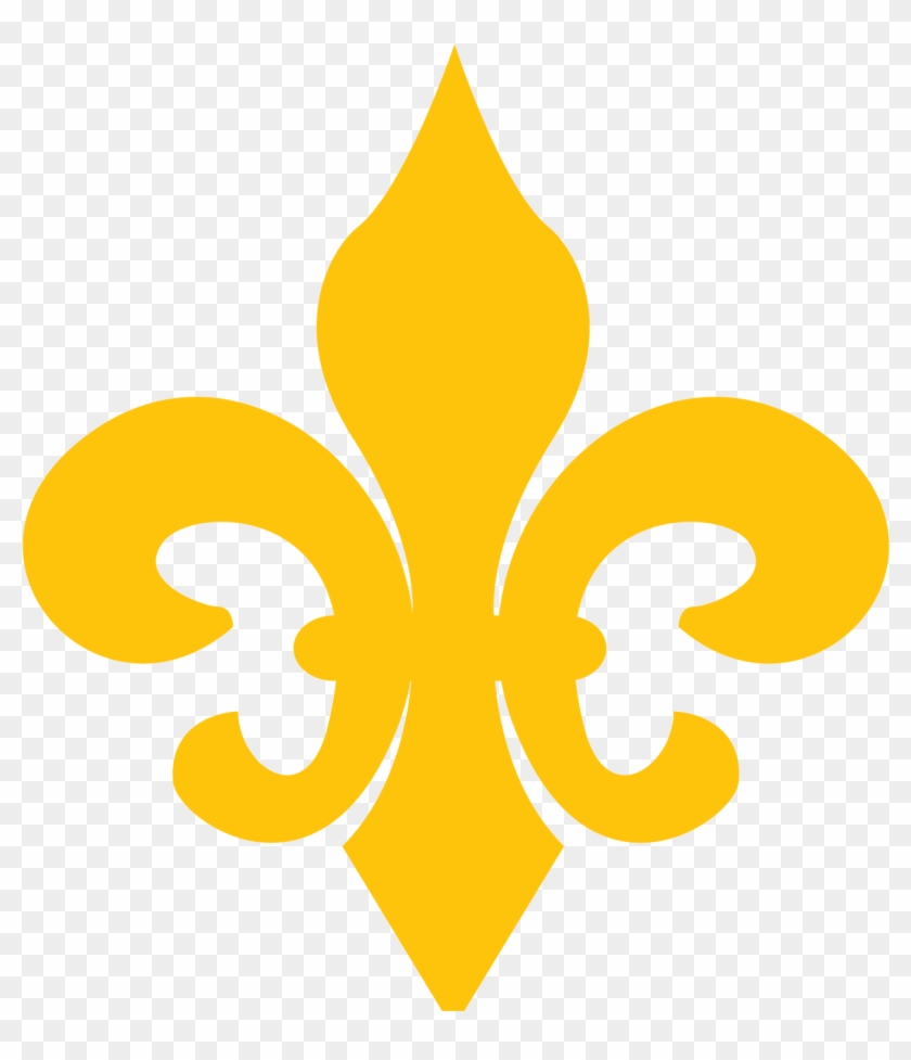 Beautiful Fleur De Lis - Emblem Clipart
