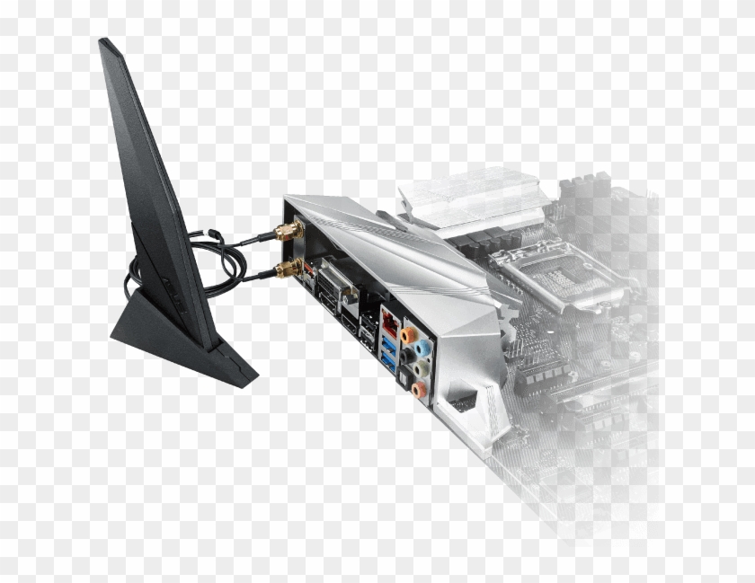Wifi - Asus Rog Strix Z370 E Wifi Clipart #2986568