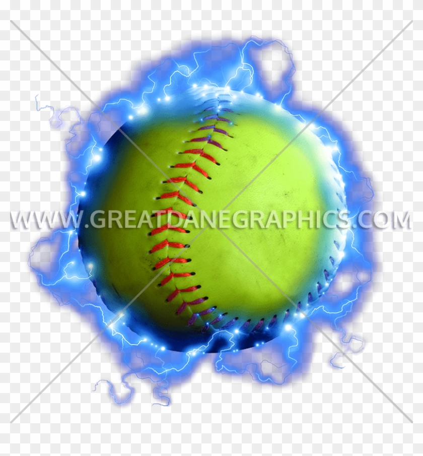 Lightning Softball Clipart #2986667