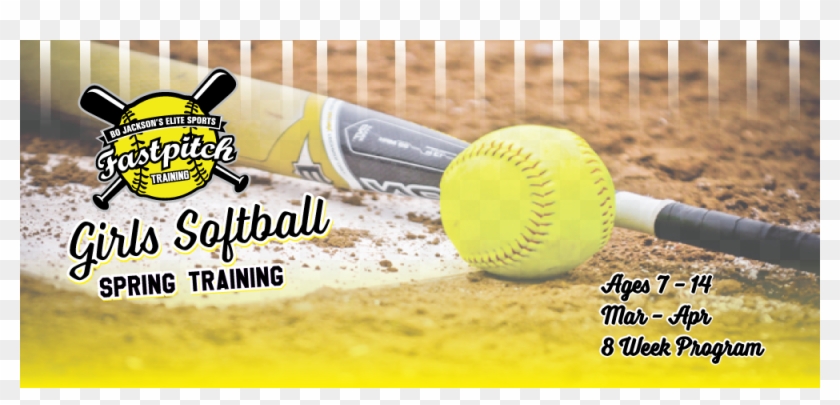 Blast Spring Training Softball Main - College Softball Clipart #2986761