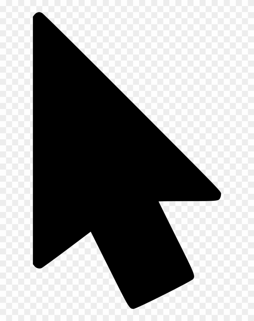 Mouse Pointer Comments - Mouse Arrow Icon Png Clipart