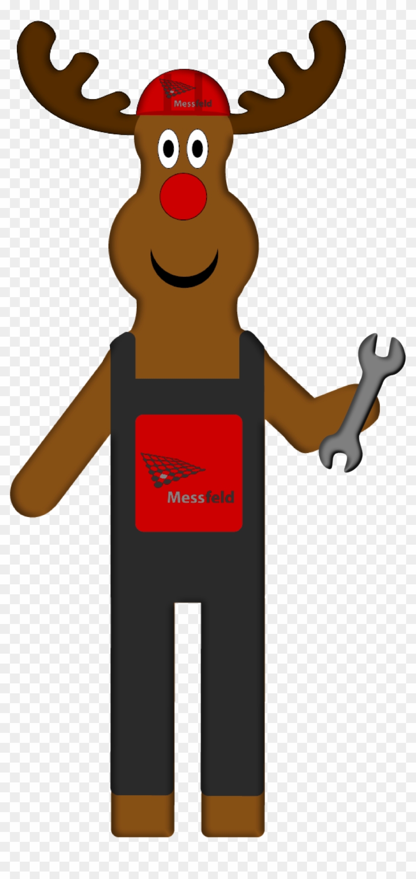 Weihnachtselch1-1 - Cartoon Clipart #2986963