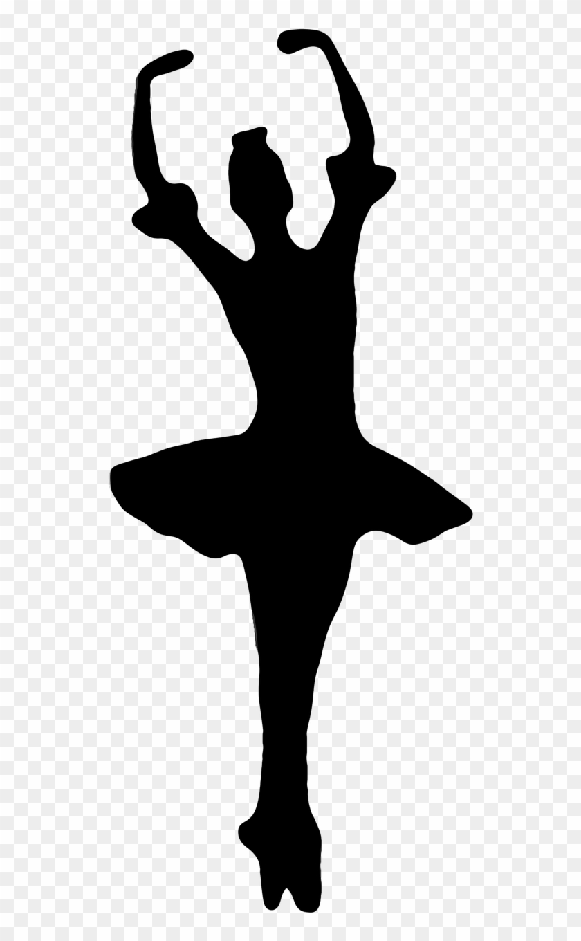 Ballet Dancers Woman Silhouettes Png Image - Cardboard Cutout Ballerina Clipart