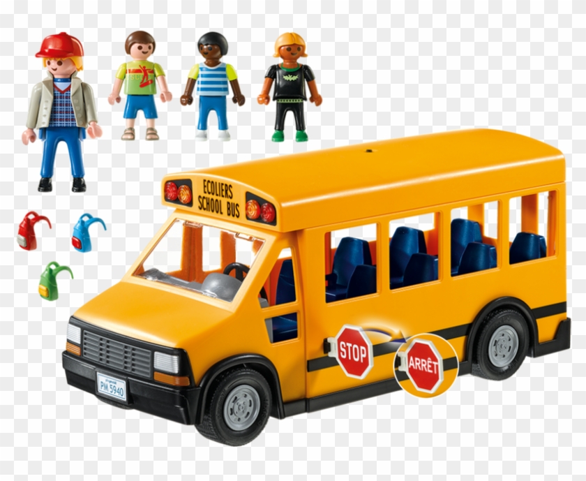 Playmobil School Bus - Playmobil School Bus 5940 Clipart #2987296