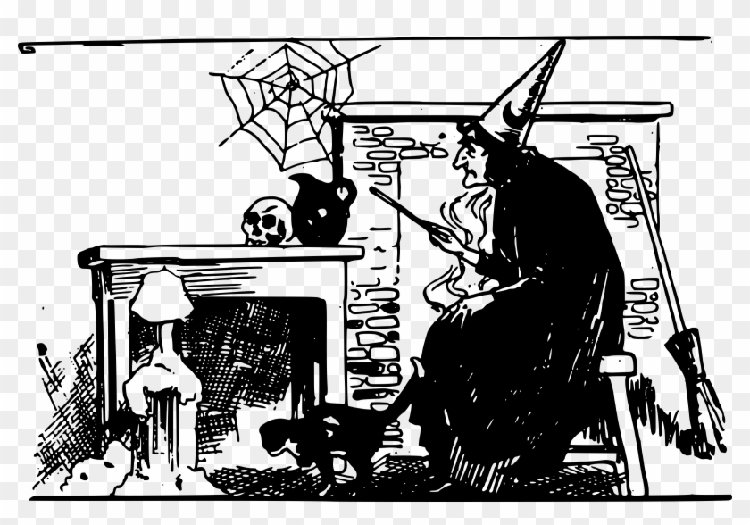 This Free Icons Png Design Of Wonderful Witch - Witchcraft Clipart Transparent Png