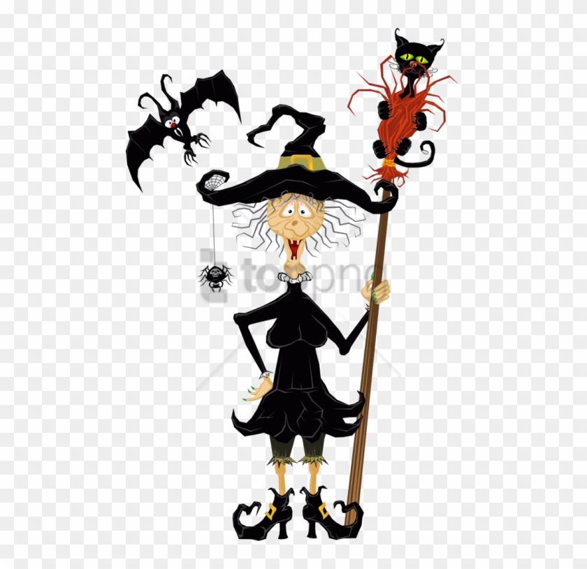 Scary Happy Halloween Clipart - Png Download