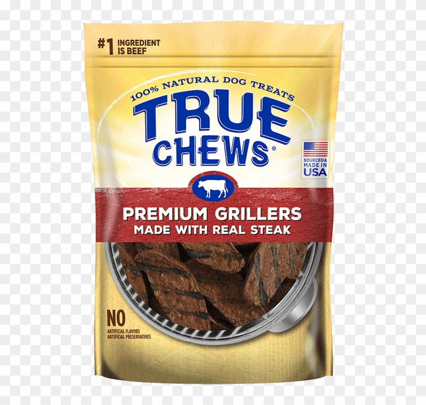 True Chews Premium Grillers With Real Steak Dog Treats - True Chews Clipart #2988033